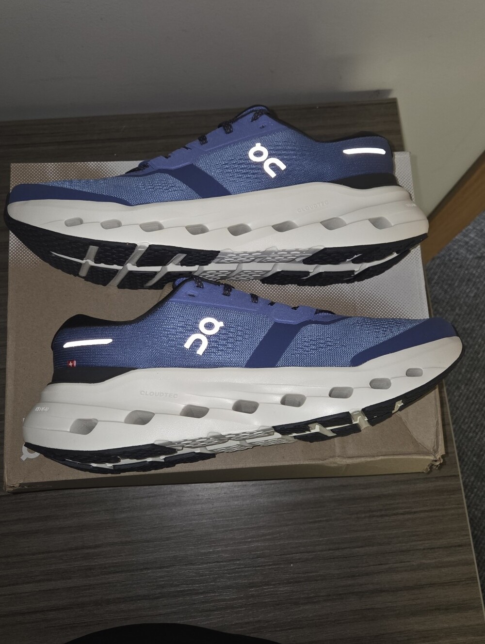 On Cloudrunner 3 men's size 11.5 sneakers - newColor is sailor/ivory - Picture 2 of 5